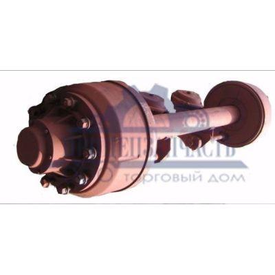 Ось в сборе (без рессор и колес) ЧМЗАП 99859-2410002-10